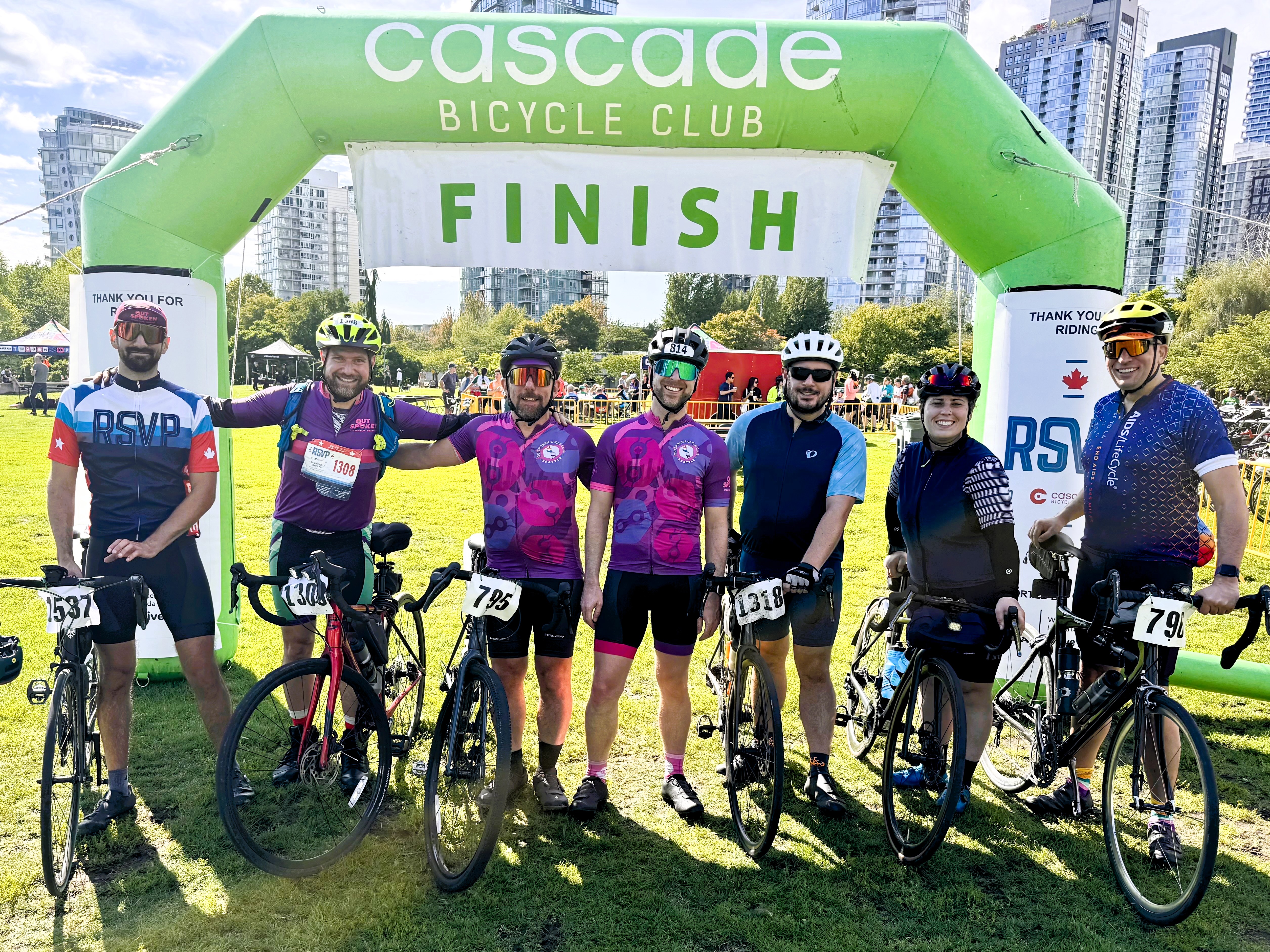 Outspoken at RSVP finish